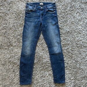 MOTHER the looker blue jeans